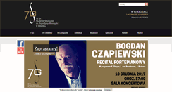 Desktop Screenshot of amuz.gda.pl