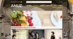 Desktop Screenshot of amuz.be